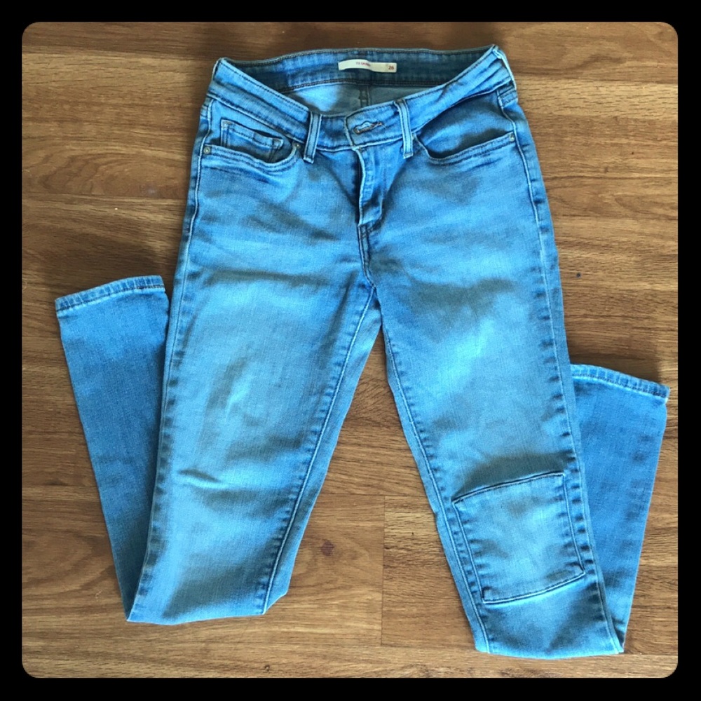 711 skinny Levis Jeans.